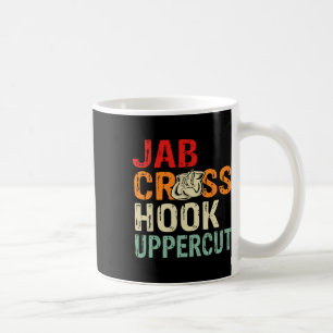 Jab Cross Hook Uppercut Boxer Workout Men Women Ki Coffee Mug