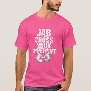 Jab Cross Hook Uppercut Boxing T-Shirt