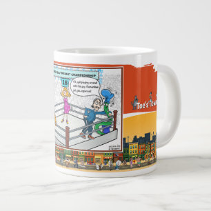 Jab Jab Uppercut Encouragement Giant Coffee Mug