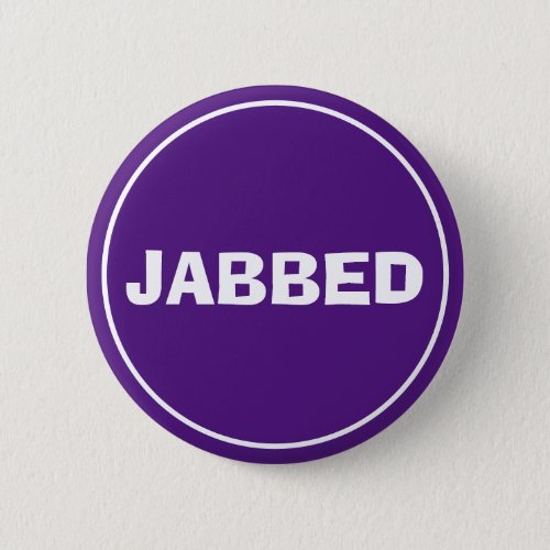 Jabbed Button Royal Purple
