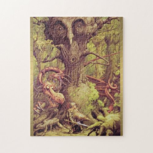 Jabberwocky Jigsaw Puzzle