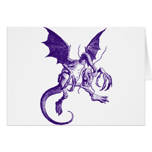 Jabberwocky Purple Cards (Front Horizontal)