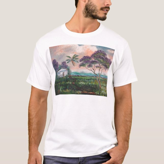 Jacaranda Beach House T-Shirt (Front)