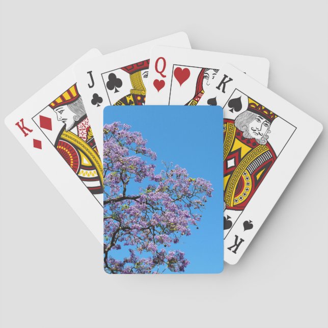 Jacaranda Poker Cards (Back)