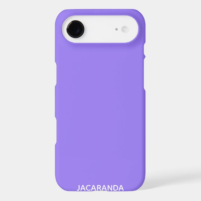 Jacaranda purple color name Case-Mate iPhone case (Back)