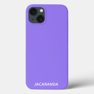 Jacaranda purple color name Case-Mate iPhone case