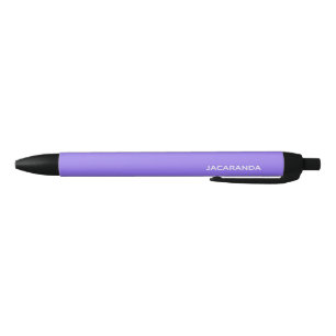 Jacaranda purple color name pen