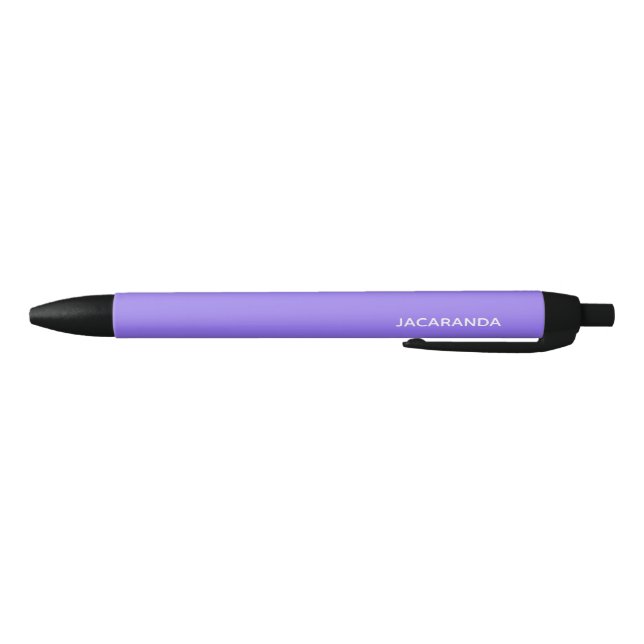 Jacaranda purple color name pen (Bottom)