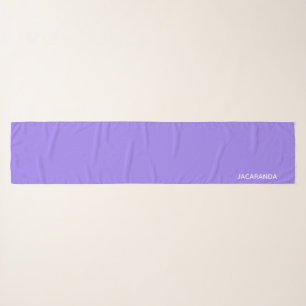 Jacaranda purple color name scarf