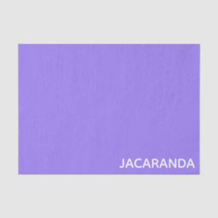 Jacaranda purple color name tissue paper