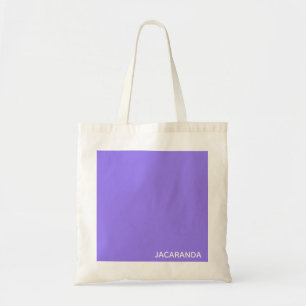 Jacaranda purple color tote bag