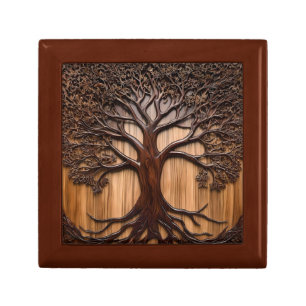 Jacaranda Tree: Nature's Artistry in Wood, Gift Box