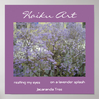 Jacaranda Tree Print