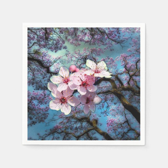 Jacaranda Trees Napkins (Front)