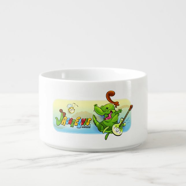 Jacarelvis soup mug and friends (Center)