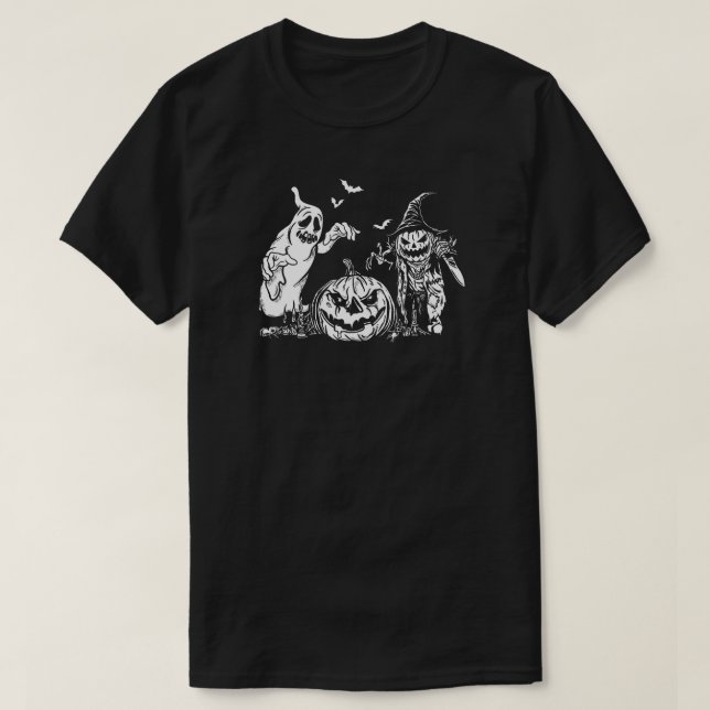 Jack and friend Halloween T-Shirt (Design Front)