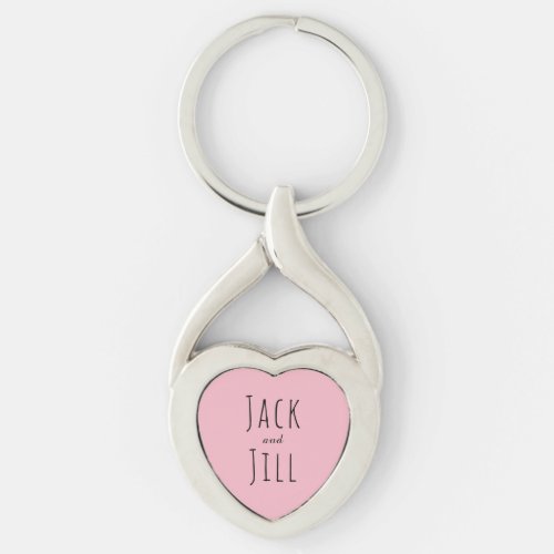 Jack and JillCustom Couple Keychain