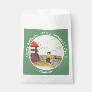 Jack and Jill Mother Goose Birthday Party Items Favor Bag
