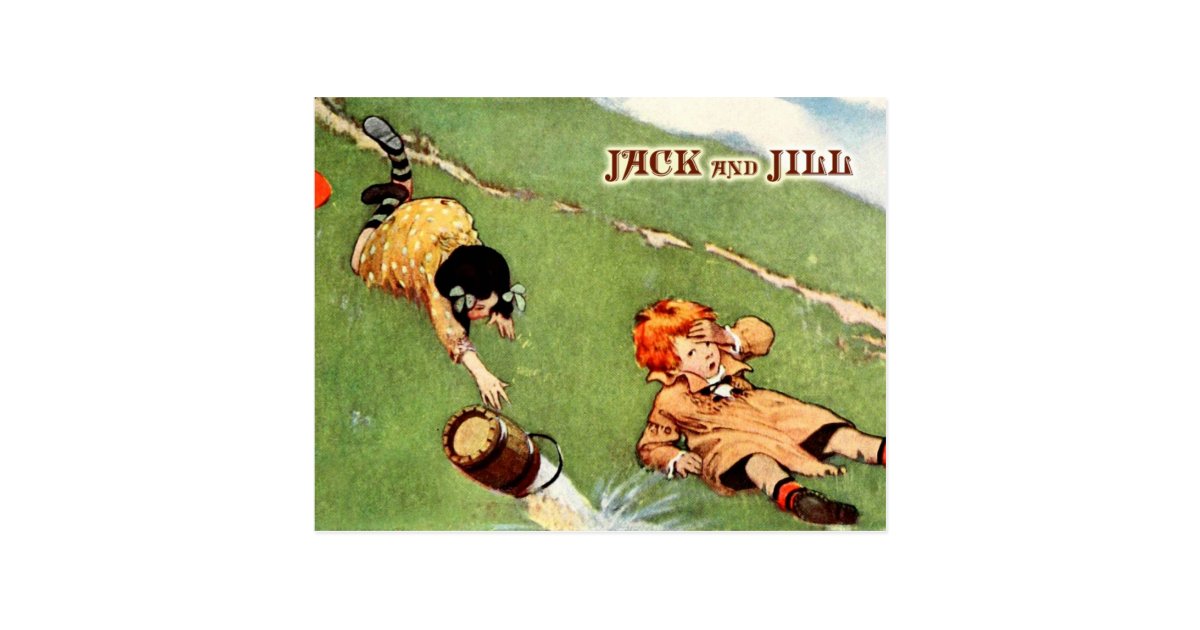 jack-and-jill-tumbling-down-the-hill-postcard-zazzle