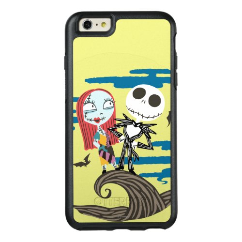 Jack and Sally  Cute Moon OtterBox iPhone 66s Plus Case