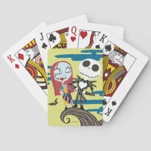 Jack and Sally Cute Moon Playing Cards