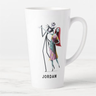 Jack and Sally Dancing Latte Mug