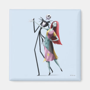 Jack and Sally Dancing Magnet