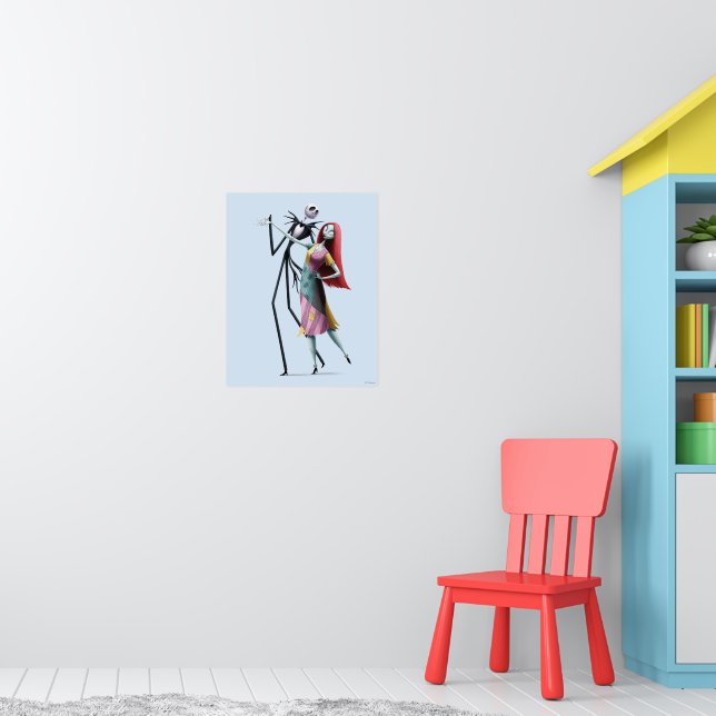 Jack and Sally Dancing Poster | Zazzle