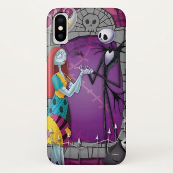 Jack And Sally Holding Hands Iphone X Case by nightmarebeforexmas at Zazzle