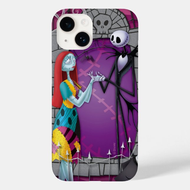 Jack and Sally Holding Hands Case-Mate iPhone Case (Back)