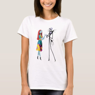 Jack and Sally Holding Hands T-Shirt