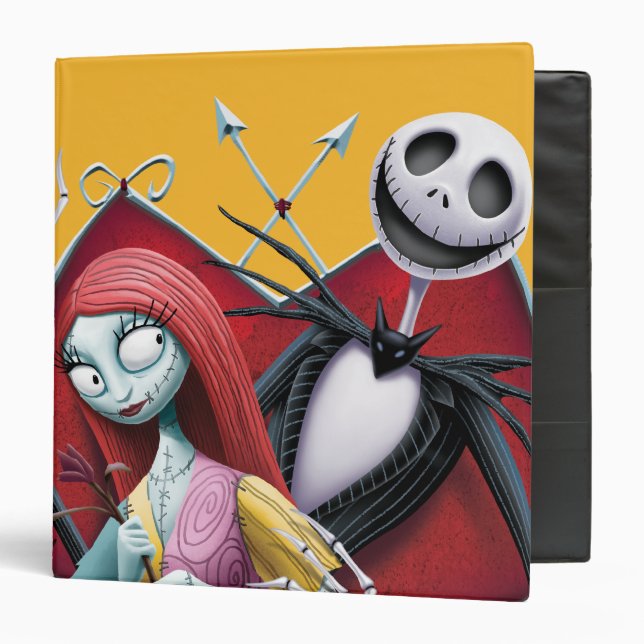 Jack and Sally in Heart Binder (Front/Inside)
