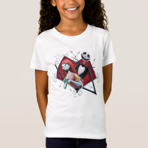 Jack and Sally in Heart T-Shirt