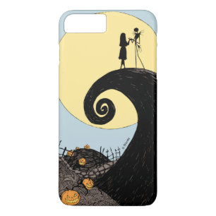 Jack and Sally   Moon Silhouette iPhone 8 Plus/7 Plus Case