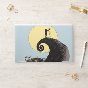 Jack and Sally   Moon Silhouette HP Laptop Skin