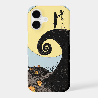 Jack and Sally | Moon Silhouette iPhone 17 Case