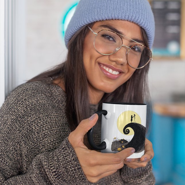 Jack and Sally | Moon Silhouette Mug (Creator Uploaded)