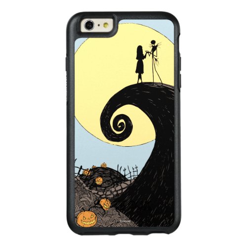 Jack and Sally  Moon Silhouette OtterBox iPhone 66s Plus Case