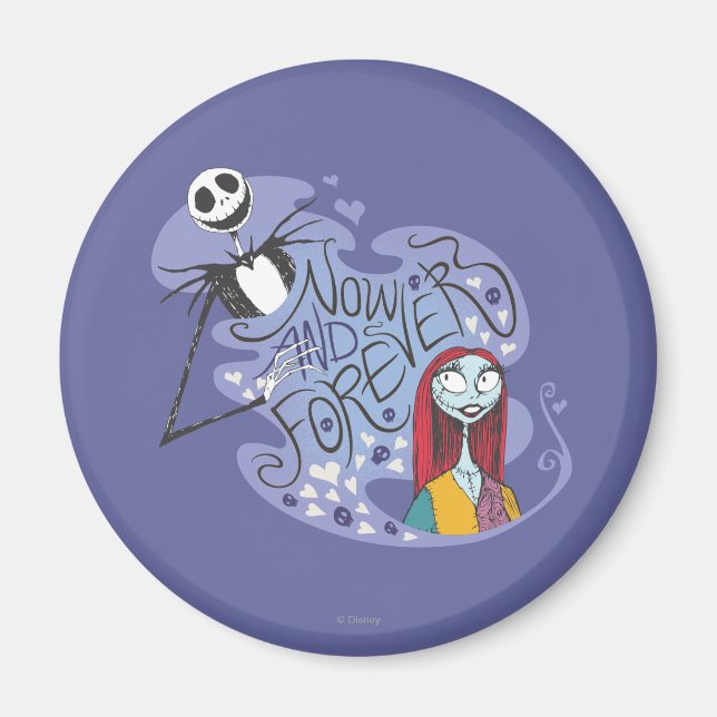 Jack and Sally - Now and Forever Magnet (Front)