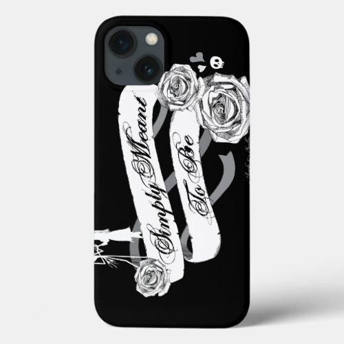 Jack and Sally _ Simply Meant To Be iPhone 13 Case