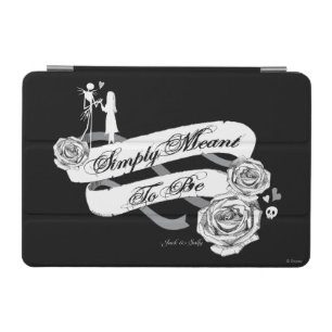 Jack and Sally - Simply Meant To Be iPad Mini Cover