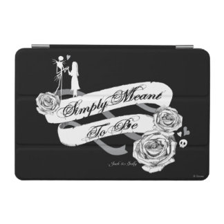 Jack and Sally - Simply Meant To Be iPad Mini Cover