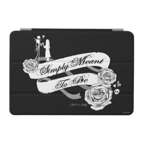 Jack and Sally _ Simply Meant To Be iPad Mini Cover