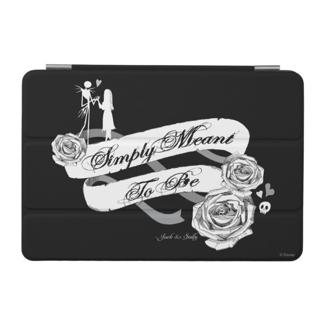 Jack and Sally - Simply Meant To Be iPad Mini Cover (Horizontal)