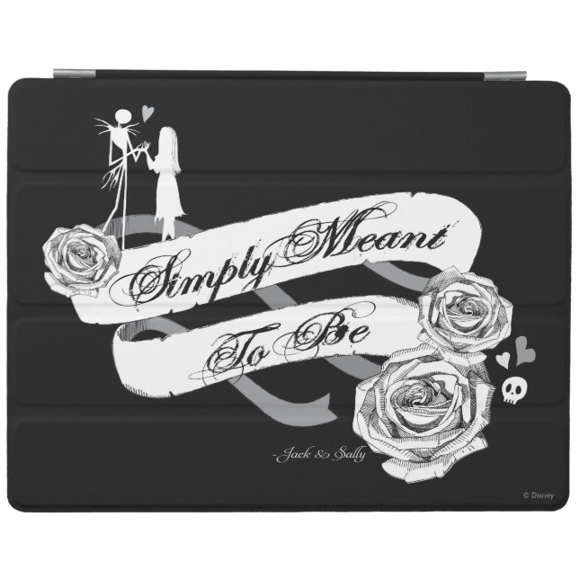 Jack and Sally - Simply Meant To Be iPad Smart Cover (Horizontal)