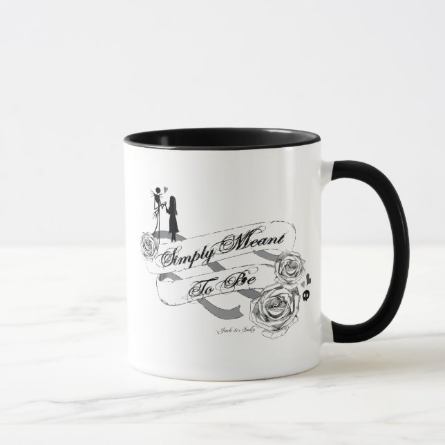 Jack and Sally - Simply Meant To Be Mug (Right)