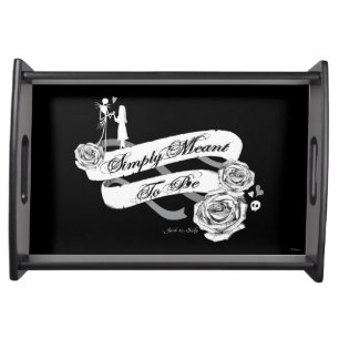 Jack and Sally - Simply Meant To Be Serving Tray