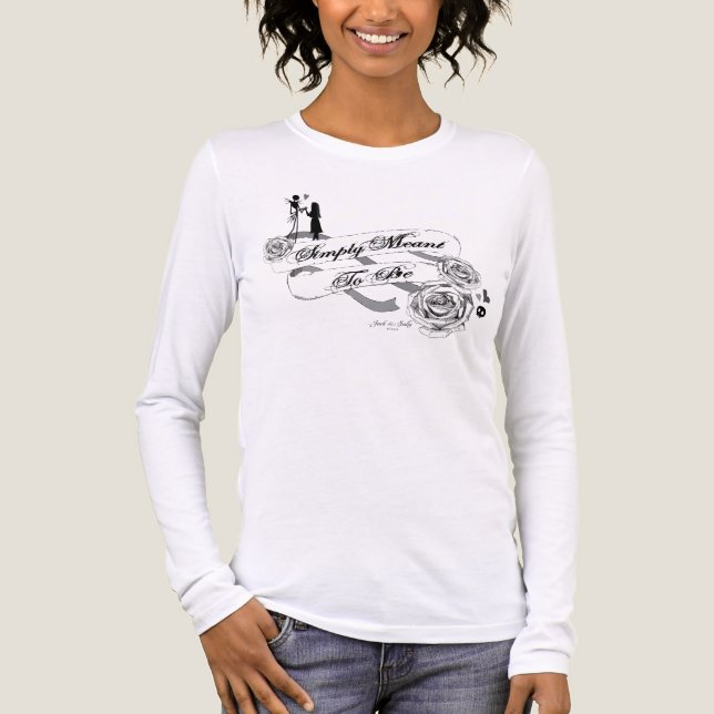 Jack and Sally - Simply Meant To Be Tri-Blend Shirt (Front)