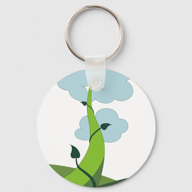Jack and the Beanstalk Keychain (Front)