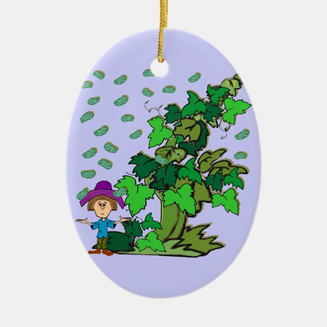 Jack and the Beanstalk ornament (Front)